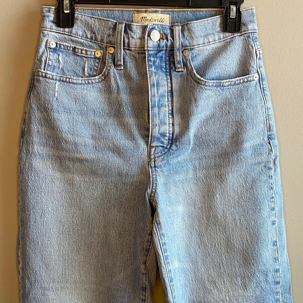 Madewell Balloon Jeans in Blue (Size 25, EUC) - Picture 4 of 8